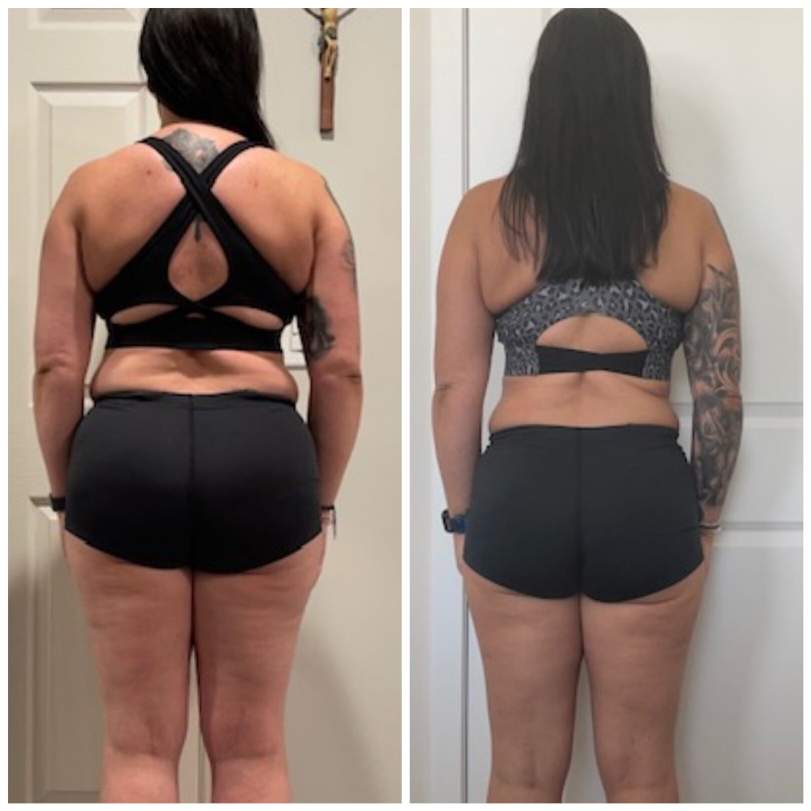 Client 2: 5-Month Transformation Back View